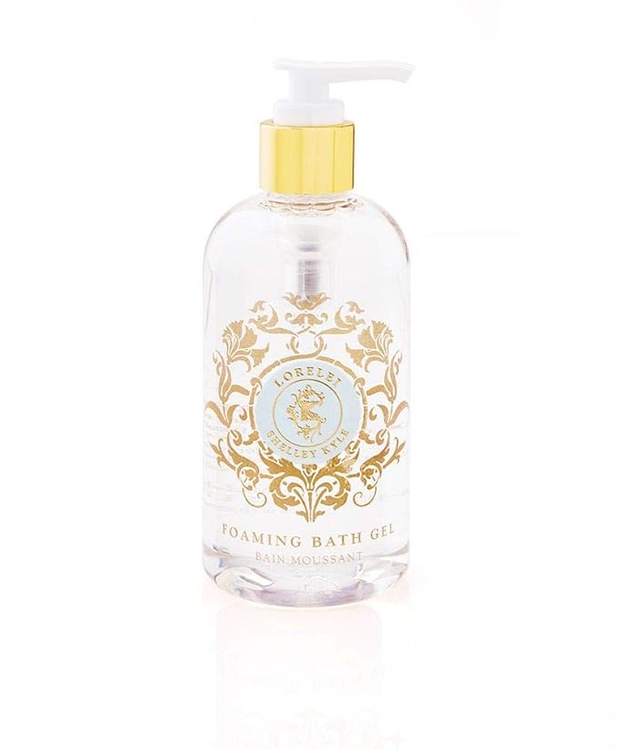 Shelley Kyle Lorelei Foaming Bath Gel Moisturizing and Nourishing Bath Gel Helps Keep Skin Hydrated Soft Smooth and Healthy-Looking 250 ml
