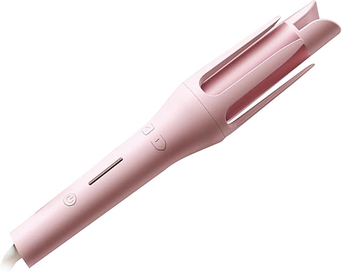 Brrnoo Automatic Curling Iron 32mm Ceramic Curling Wand with Built in Ion Generator for Hair Shine and Damage Minimization 4 Temperature Settings 170C 230C for Salon Home Travel (US Plug 110V)