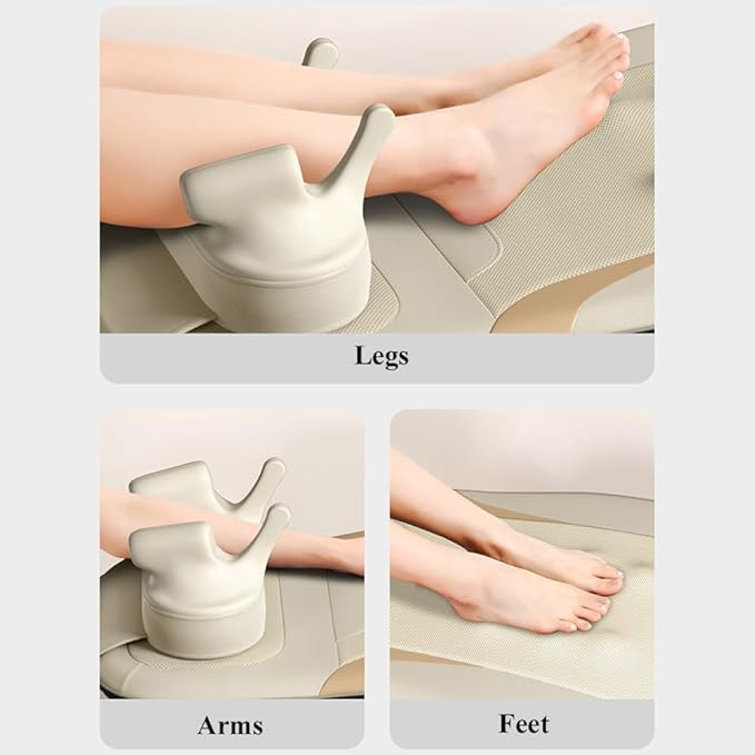 Back Massager Chair CushionImitation Human Hand Massage Seat CushionWith Temperature-Sensing Hot CompressElectric Back Walking MassageRelieve FatigueFor ParentsAU