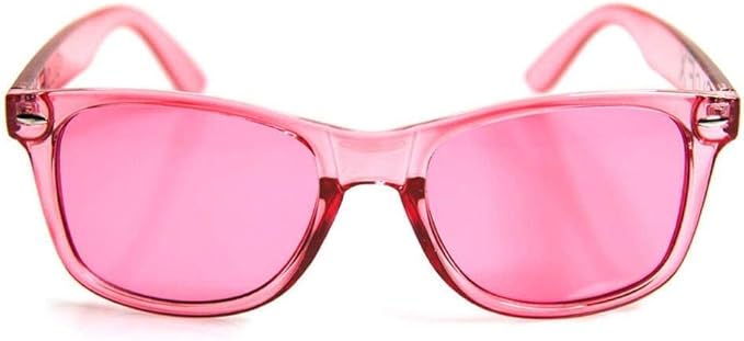 GloFX Color Therapy Glasses - 2 Pack - Chakra Mood Light Therapy Chromotherapy Glasses