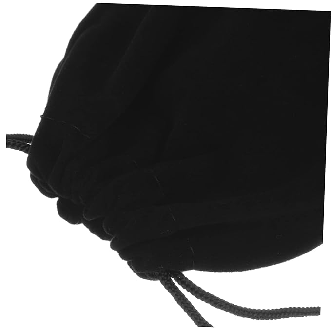 NOLITOY 15pcs Curling Wand Storage Bag Hair Curler Bag Drawstring Closure for Travel Felt for Hair Tools Wall Mount Curling Iron Cover