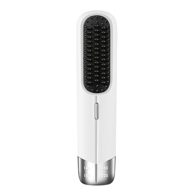 Hair Straightening Brush Styling Tool Hair Straightener Brush Convenient Electric Hot Comb Hair Straighteners