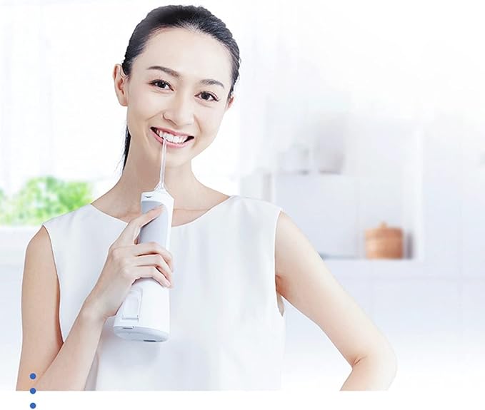Water Flosser Professional for Teeth Gums Braces Dental Care - Portable and Rechargeable IPX7 Waterproof Powerful Battery -Water Teeth Cleaner Picks for Home＆Travel