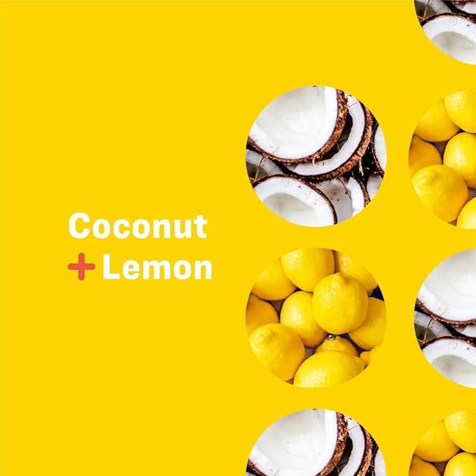Everyone 3-in-1 Soap Body Wash Bubble Bath Shampoo 1 Gallon Coconut and Lemon made with Essential Oils for Men and Women