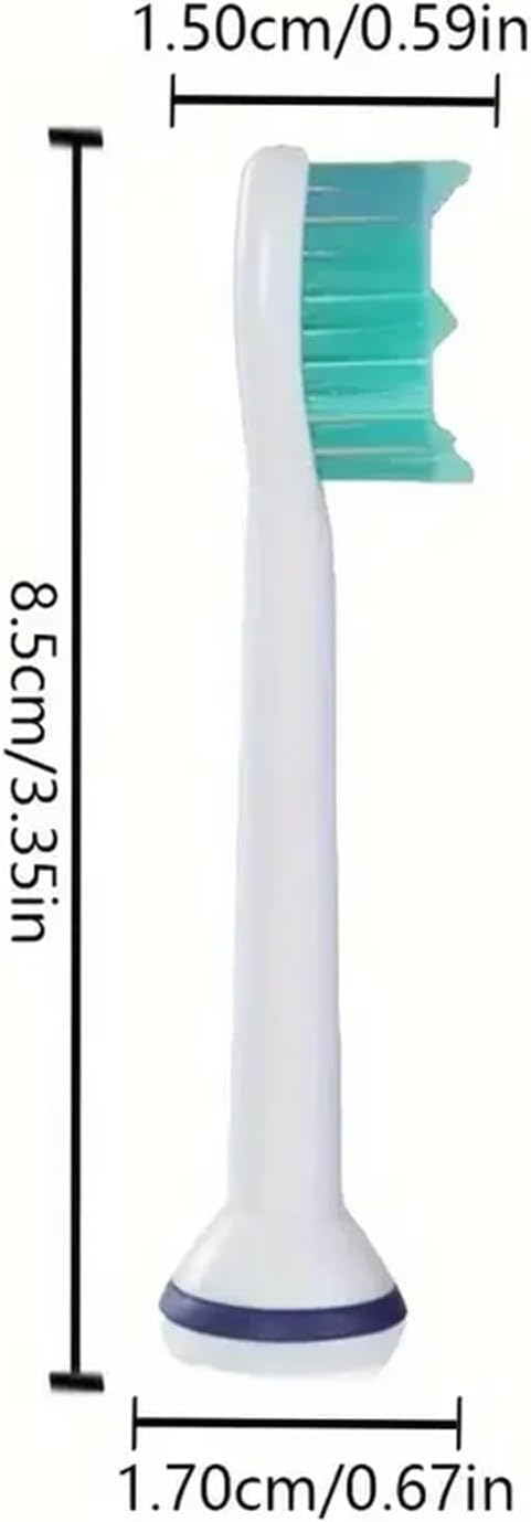 Replacement Toothbrush Heads Compatible for PH Soft Electric Brush Head 4100 6500 6100 7500 5300 1100(20pcs)