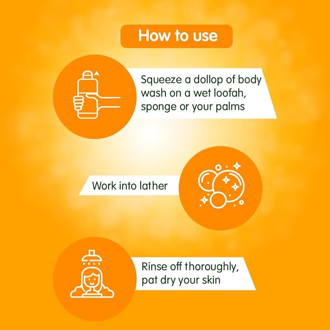 Vitamin C Brightening Body Wash 250 Ml | Radiance &amp Glow | Paraben Free | All Skin Types