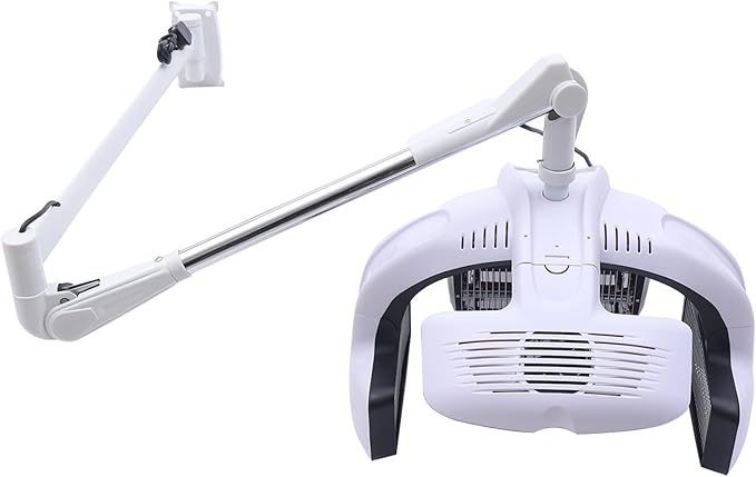 110V 1500W Wall Mounted Hair Dryer Hooded Dryer for Salon Adjustable Swing Arm Professional Hair Dryer Hairdressing Equipment