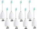 Replacement Electric Toothbrush Heads Compatible with Philips Sonicare E-Series HX7001 HX7022 HX-7002 HX7002 HX9500 HX9552 HX9553 HX9562(8 PCS White)