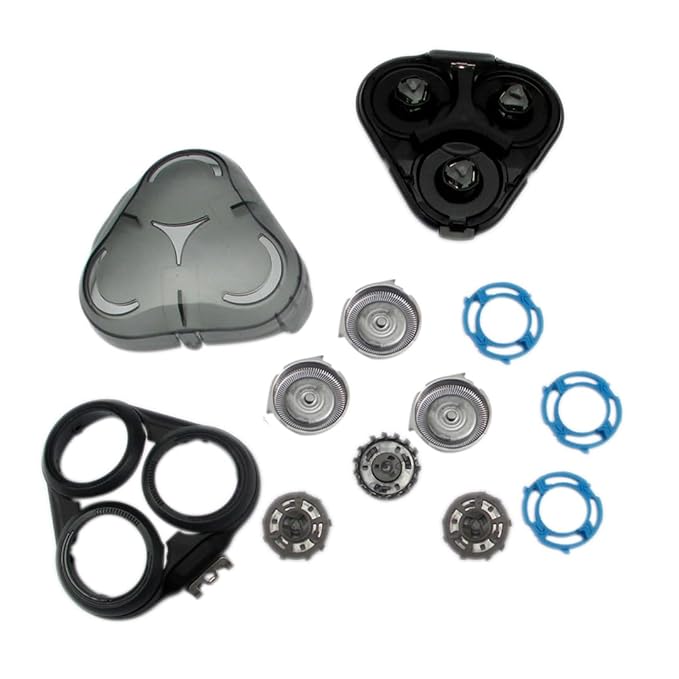 SH30 SH50 52 Series Complete Shaver Heads Replacement for Norelco Series PT724/41 PT729/41 S738/17 S738/82 S1150/81 S1160/81 S1570 S1560/81 S3310/81