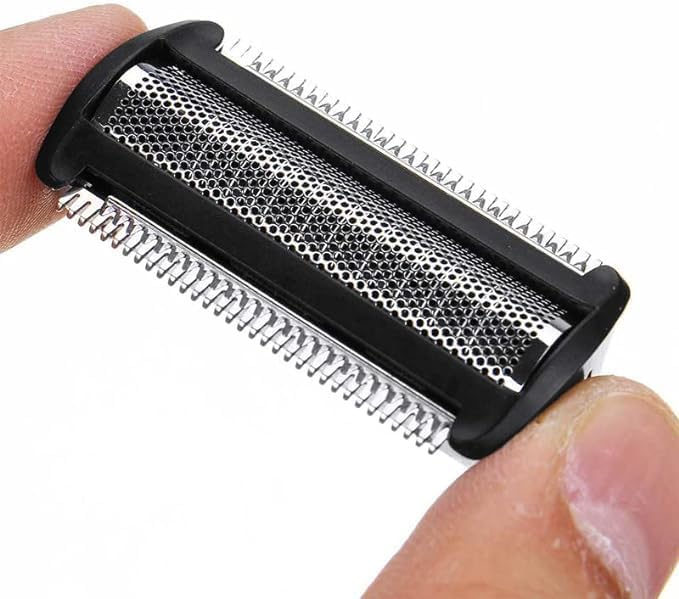Replacement Hair Teimmer Blade for BG7025 TT2000 TT2039 TT2040 BG2040 BG2040 BG2036 BG3005 QG3280 Bodygroom Men Electric Shaver Razor Head -Removing Hair in Sensitive Areas Cutter Net（Black）