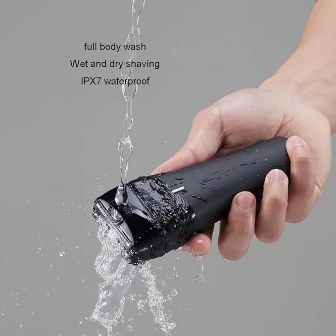 JYYBN Razor Electric Men's Shaver reciprocating Razor Multifunction Shaver Stubble Trimmer