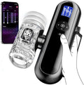 Upgraded Male Masterburbatar Hands Free 10X Thrusting &amp Vibrating Male Mastusbafor Blowjobob Machine for Man Automatic Tight Sleeve Hoodies HFR95