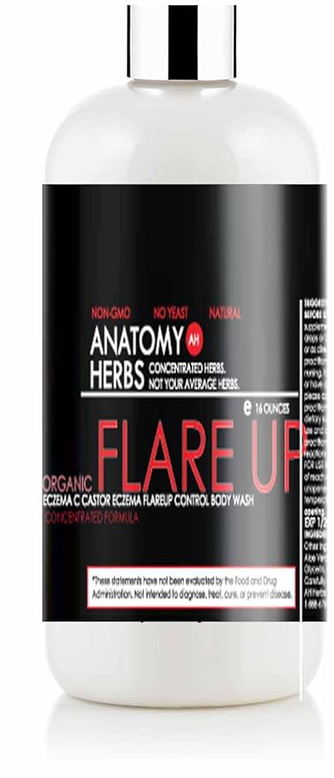 eczema flareup control body wash