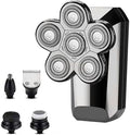 Head Shavers for Bald Men 8in1 Rechargeable Electric Shaver Five Floating Heads Razors Hair Clipper Nose Ear Hair Trimmer Men Facial Cleaning Brush