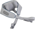 Generic Back Massager with Heat Electric Massager Massage Pillow Kneading Massage for Women Blue Gray