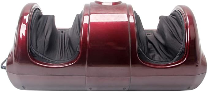 Foot Massager for Foot Ankle Nerve Pain with Remote Control 3 Gears Massage Speed 5 Massage Modes with Remote (Red)