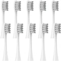 10PCS Vacuum Sealed Packed Replacement Brush HeadsCompatibility for Oclean X PRO/ Z1/ F1/ One/Air 2 /SE Soft Deep Cleaning(10pcs Grey)