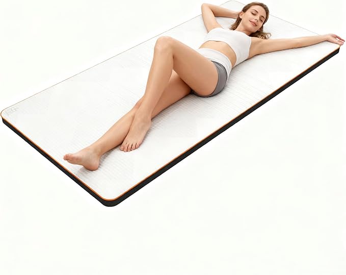 F&ampG Full Body Massage Heating Mat Heating Massage Mattress with 9 Airbags Improving Sleep 3 Modes 3 Heating to Relieve Discomfort in Shoulders Waist and Legs for Home UseSize(38x80)