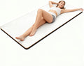 F&ampG Full Body Massage Heating Mat Heating Massage Mattress with 9 Airbags Improving Sleep 3 Modes 3 Heating to Relieve Discomfort in Shoulders Waist and Legs for Home UseSize(38x80)