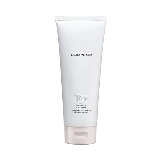 Laura Mercier Hydrating Body Wash Foaming Daily Body Cleanser Up to 10HR Hydration Softens and Smooths Skin Non-Drying Formula Creamy Gel Texture
