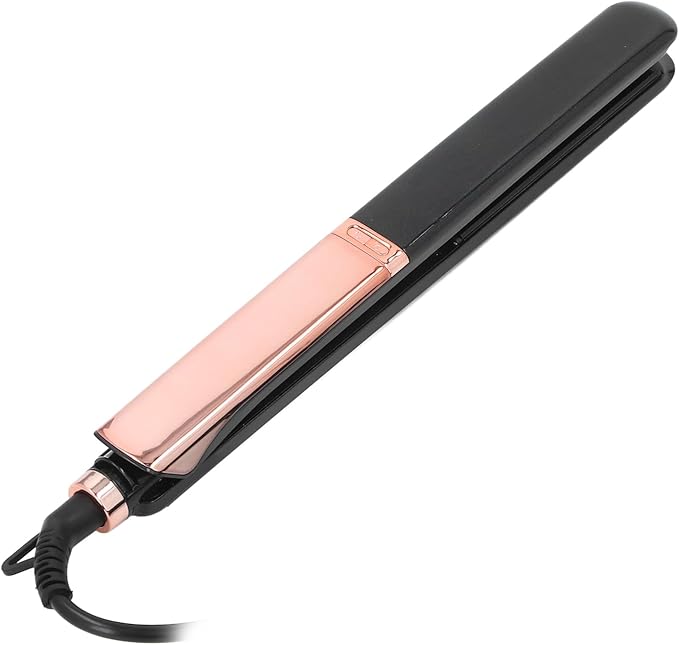 30S Fast Heating Mini Flat Iron Hair Straightener Auto Shut Off Portable Travel Hair Dryer Curler with LED Display Adjustable Temp Less Frizz and Shinier Hair for Hairstyling