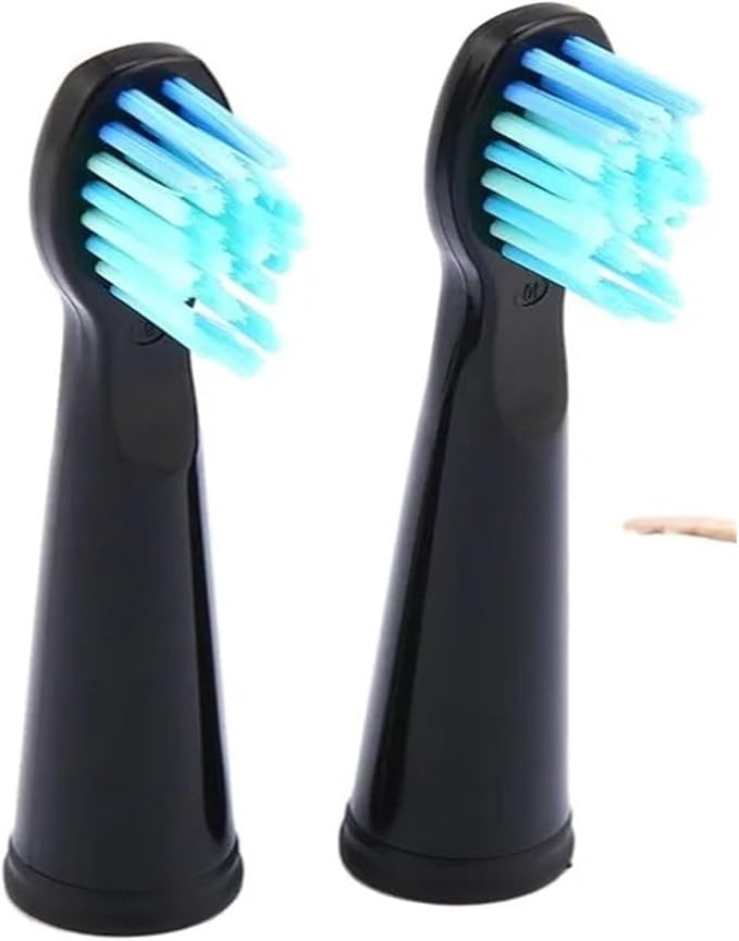 10/20PCS Electric Toothbrush HeadsCompatible for SEAGO SG899/SG507/SG610/SG659/SG917/E1/E2/E3 Vacuum Replacemen Brush Head(Silver)