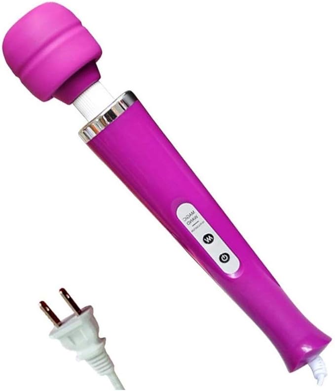 Vibrating Massager Big Tool Back Neck Hand Foot Leg Arm Muscle Massage for Women Muti Speeds (Purple)