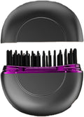 Mini-Hair Straightener Brush for Hair Cordless Hair Straightener &amp Styler Comb Portable Hair-Brush for Travel Constant Heat Technology for Even Temperature Distribution