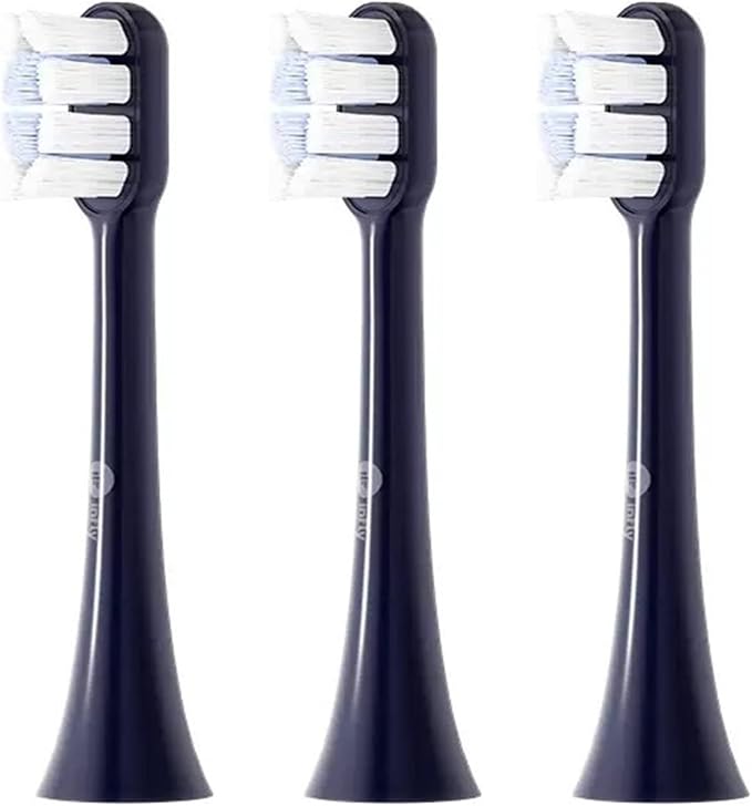 Replacement Toothbrush Heads Compatible for Revyline RL070 Electric Accessories Nozzles Bristles(4PCS Black)