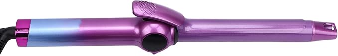 TARSHYRY Ceramic Hair Curling Iron Professional Ionic Hair Curler with Swivel Power Cord High Heat Resist ABS Polymer Shell Even Heat Distribution for All Hair Types Gradient Purple (US Plug)