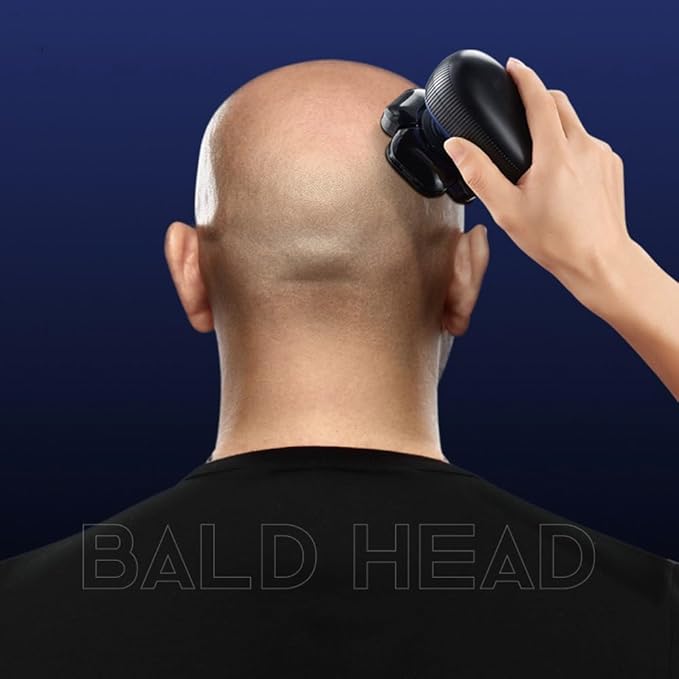 Head Shaver for Men 6 in 1 Electric Shavers for Bald Men Razor Upgraded 9D Floating Cutter Grooming Head Shaver Wet and Dry Cordless Trimmer