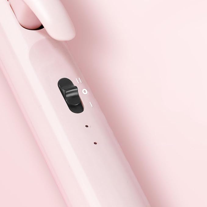 fosa 9mm Thin Curling Wand Hair Curler Mini Hair Curler Skinny 3/8 Inch Curling Iron Quick Heat 2 Temp Settings Auto Shut Off for Short Long Hair Styling (US Plug)