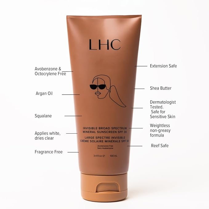 LHC Invisible Broad Spectrum Mineral Sunscreen SPF 30