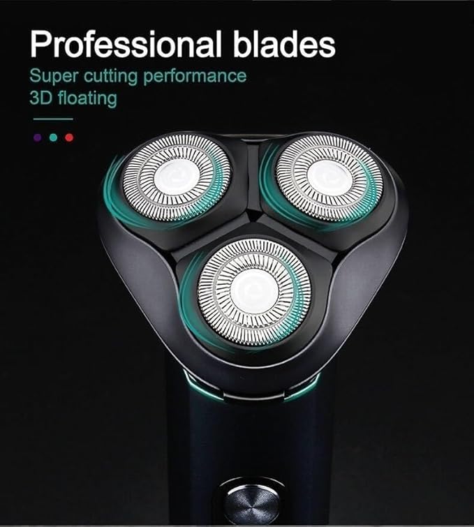Electric Razor for Men Electric Shaver Rotary 3D Floating Razor Waterproof Shaver Men's Razor Professional Beard Trimmer USB Rechargeable