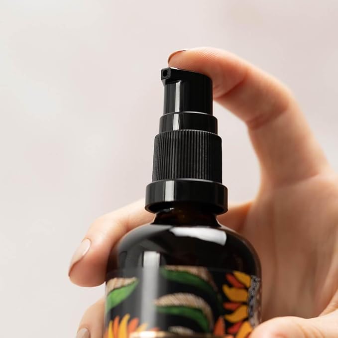 The Ayurveda Experience iYURA Balaayah Black Gram Bright Body Booster Oil | Ayurvedic Massage &amp Moisturizing Body Oil | Luxurious Fast-Absorbing &amp Non-Sticky | 3.38 fl oz