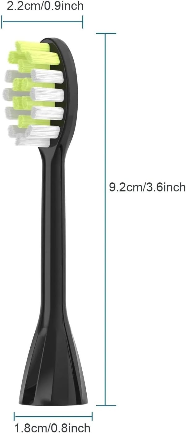 10Pack Toothbrush Replacement HeadsCompatible for PhilipsOne Series Sonicare Rechargeable Toothbrush HY1200/06 BD1003/AZ(White)