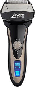 Electric Razor for Men Electric ShaverRechargeable Cordless Wet &amp Dry Foil ShaverProfessional 4 Blade Shaver