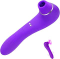 Golden Glow Luna Personal Massager Luna Pro Age Massager Waterproof USB Rechargeable (Purple)