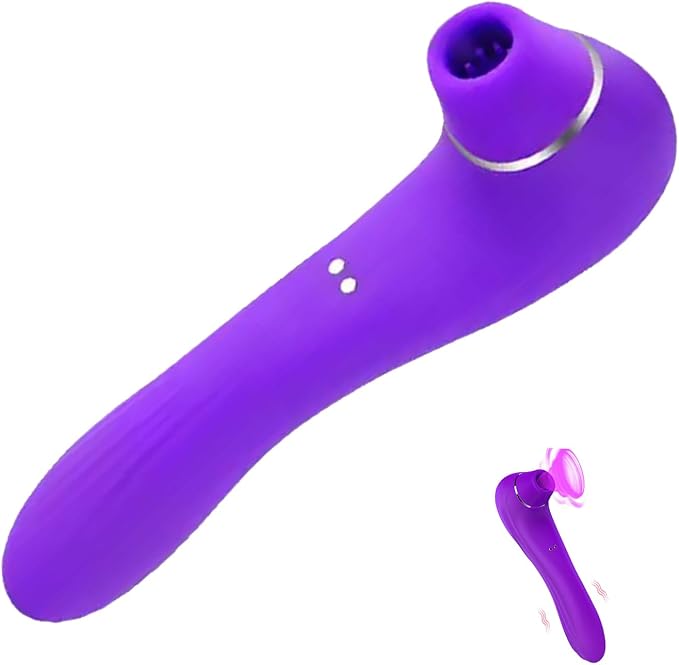 Golden Glow Luna Personal Massager Luna Pro Age Massager Waterproof USB Rechargeable (Purple)
