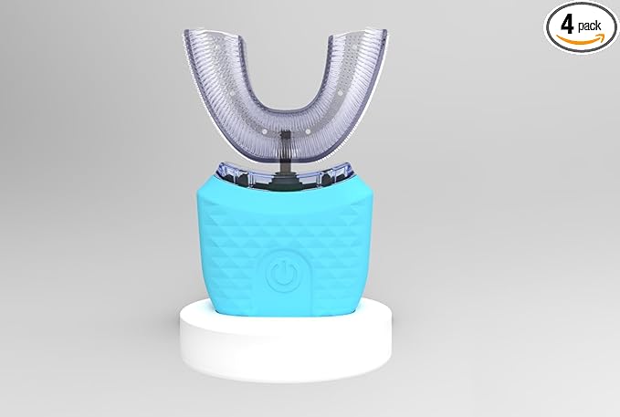 Adult U-Shaped Electric Toothbrush Sound Wave Soft bristled Male and Female Teeth Beauty Device Full Body Washing and Charging Automatic timed Teeth Cleaner