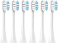 6PCS Toothbrushes HeadCompatible for SOOCAS X3/X3U/X3Pro/V1/X5/X1 Pro Sonic Colorful Toothbrush Soft Bristle Nozzles(6whiteblue)