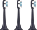 Electric Toothbrush Heads Suitable for T700/T300/T500 T500C Models(White blue-3pcs)