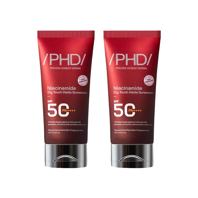 /PHD/Niacinamide Dry Touch Matte Sunscreen SPF 50 PA++++ 80 ml