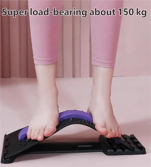 2026 Lumbar Support Board For Belly Fat Upgrade 4 Level Adjustable Lumbar Board For Back Stretcher