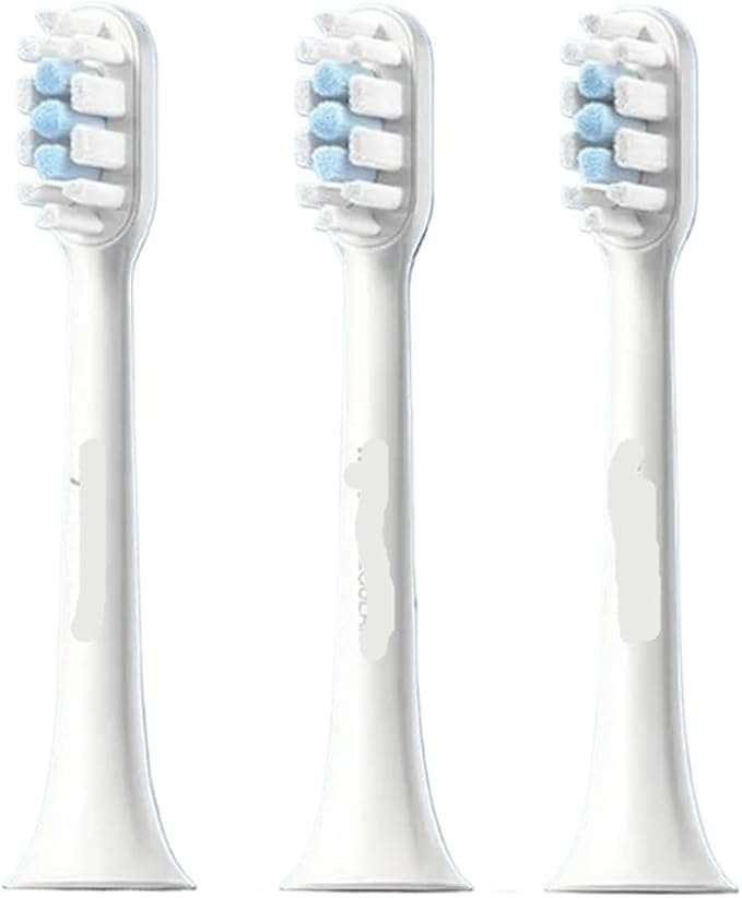 Compatible for Mijia Electric Toothbrush Head T100 T200 T300 T301 T302 T700 Replacement Heads Soft Bristle Brush(2pcs T700 Head)