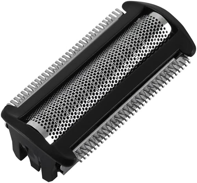 Replacement Hair Teimmer Blade for BG7025 TT2000 TT2039 TT2040 BG2040 BG2040 BG2036 BG3005 QG3280 Bodygroom Men Electric Shaver Razor Head -Removing Hair in Sensitive Areas Cutter Net（Black）