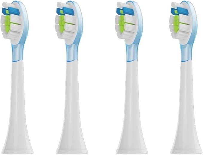 Replacement Toothbrush HeadsCompatible for Philip Sonicare Electric Brush Head 1100 2100 4100 5100 5300 6100 7500(4A1)