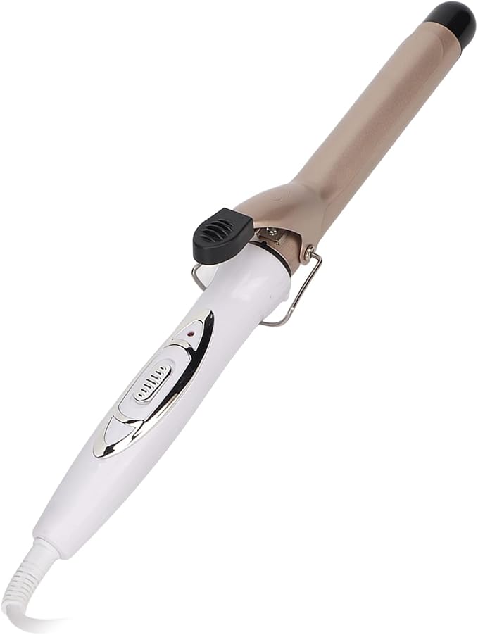25mm Curling Iron Hair Curling Wand 1-Inch Ceramic Curling Iron Produces Soft Waves for Use on Medium and Long Hair (US)