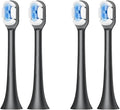 Replacement Electric Toothbrush Heads(4 Soft Black)