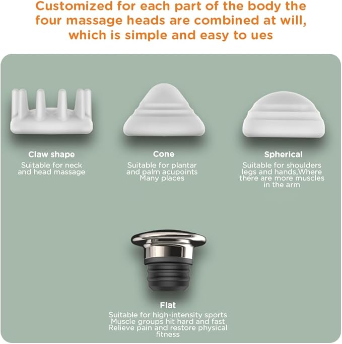 Mini Massage Gun Pocket-Sized Deep Tissue Massager Gun Portable Percussion Muscle Massager Gun Convenient Easy and Practical Ultra Small &amp Quiet Muscle Massage (Dark Grey)